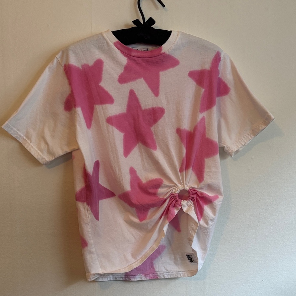 Collina Strada Pink Star Short Sleeve Tee